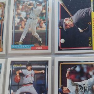 Baseball Trading Cards Set `1992 O-Pee -Chee 1-792 Complete) in Hard Cases Binde